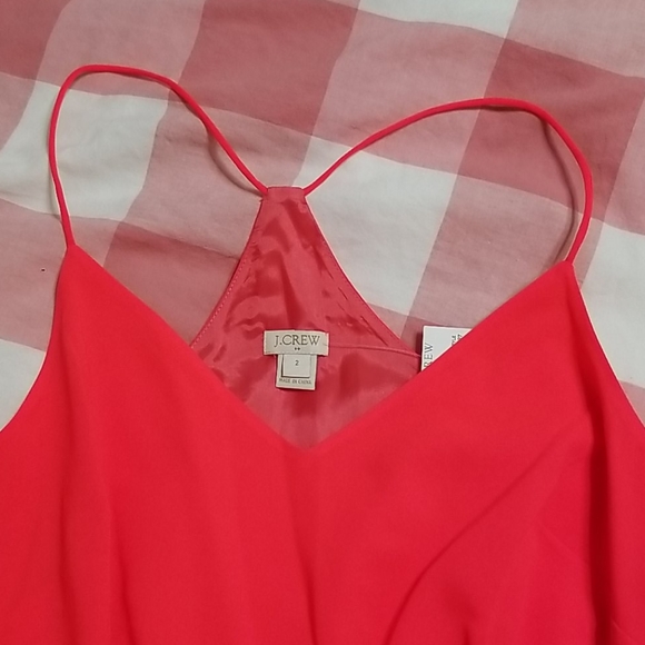 NWT! J.Crew Factory racerback maxi dress - Picture 2 of 8